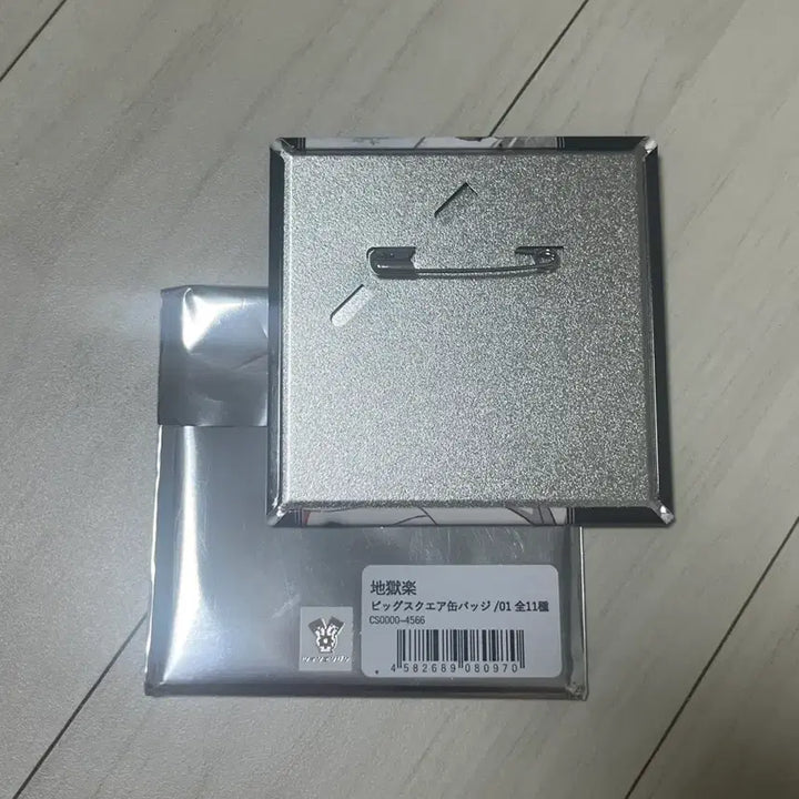 [BUNJANG] Jigokuraku Yamada Asaemon Sagiri Square Can Badge / 지옥락 빅 스퀘어 사각 캔뱃지 야마다 아사에몬 사기리