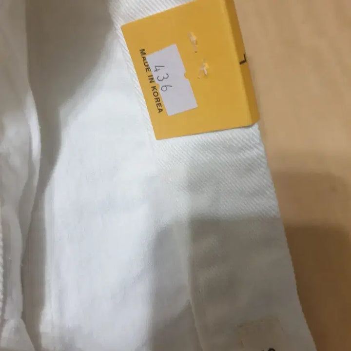 [BUNJANG] Unused White Denim Shorts L / 미사용 초특가 여성 데님 반바지 L
