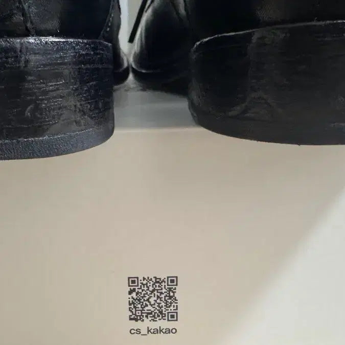 [BUNJANG] Yase First Cowhide Washing Derby Shoes Black 260 / 야세/퍼스트 카우하이드 워싱 더비 블랙/260