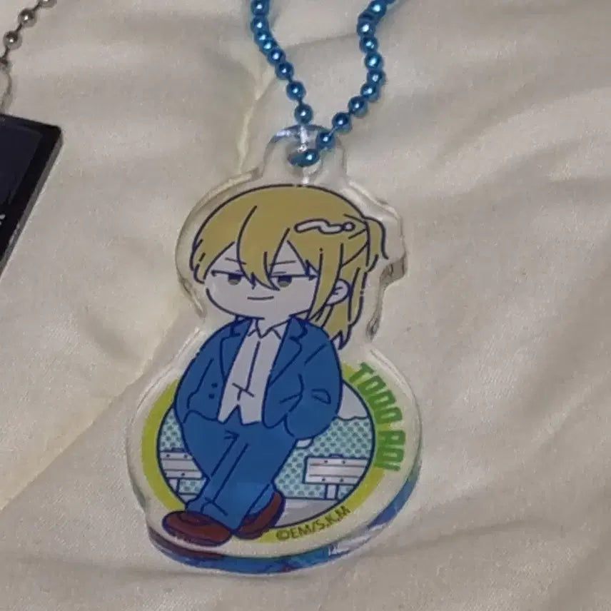 [BUNJANG] Mangaku Battery Todo Aoi Keyring / 망각배터리 토도 아오이 키링
