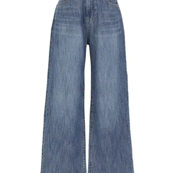 [BUNJANG] Benito Denim Wide Pants / 베니토 데님 와이드 팬츠
