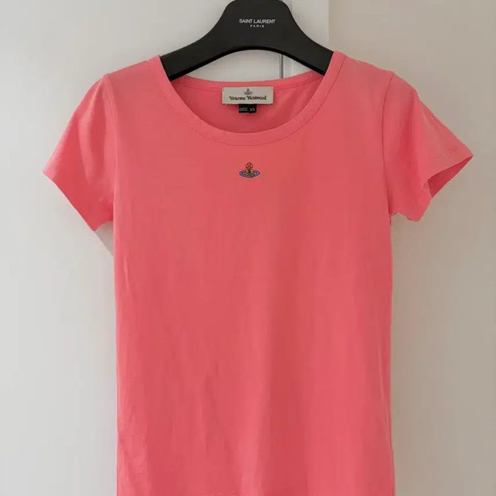 [BUNJANG] Vivienne Westwood Pink Short-Sleeved T-shirt / [공홈구매/XS] 비비안웨스트우드 반팔티 핑크컬러