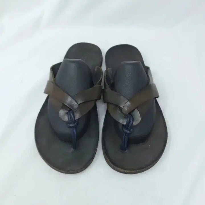 [BUNJANG] BRADOR Leather Flip-Flops 250mm / BRADOR 가죽 쪼리 250mm