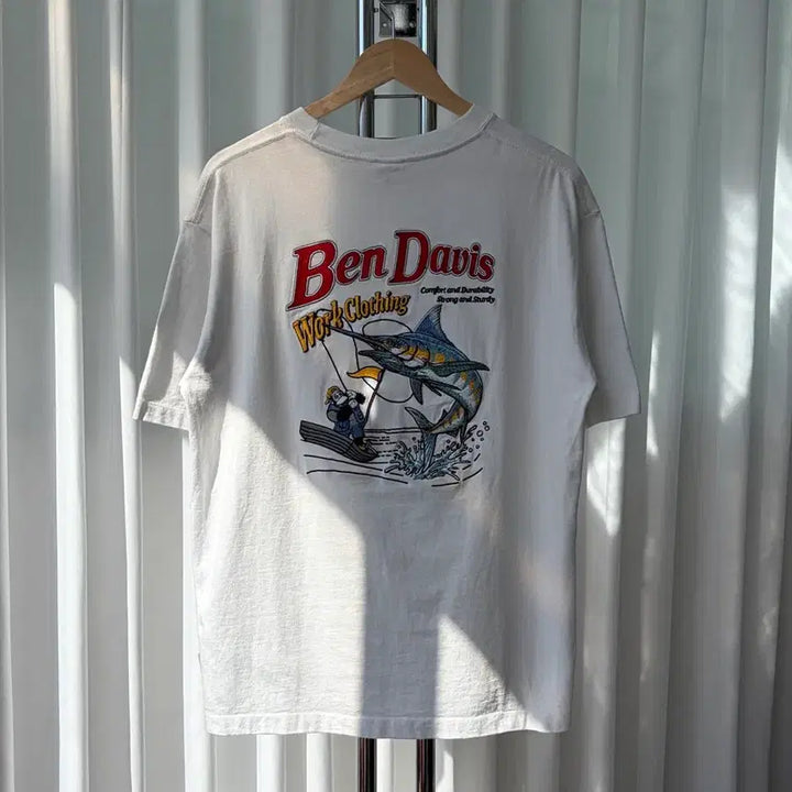 [SOLD OUT] [L]벤 데이비스 BEN DAVIS 자수 반팔 티셔츠