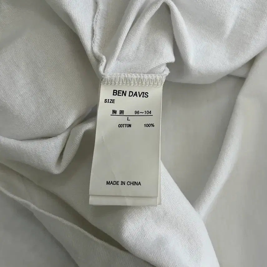 [SOLD OUT] [L]벤 데이비스 BEN DAVIS 자수 반팔 티셔츠