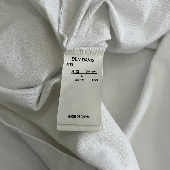 [SOLD OUT] [L]벤 데이비스 BEN DAVIS 자수 반팔 티셔츠