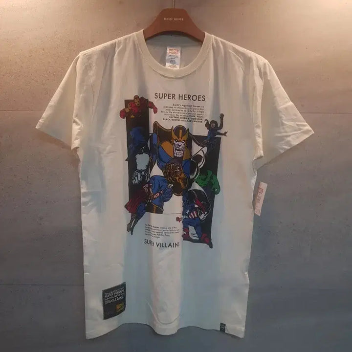 [SOLD OUT] 마블 정품 굿즈. 슈퍼히어로즈 반팔티.