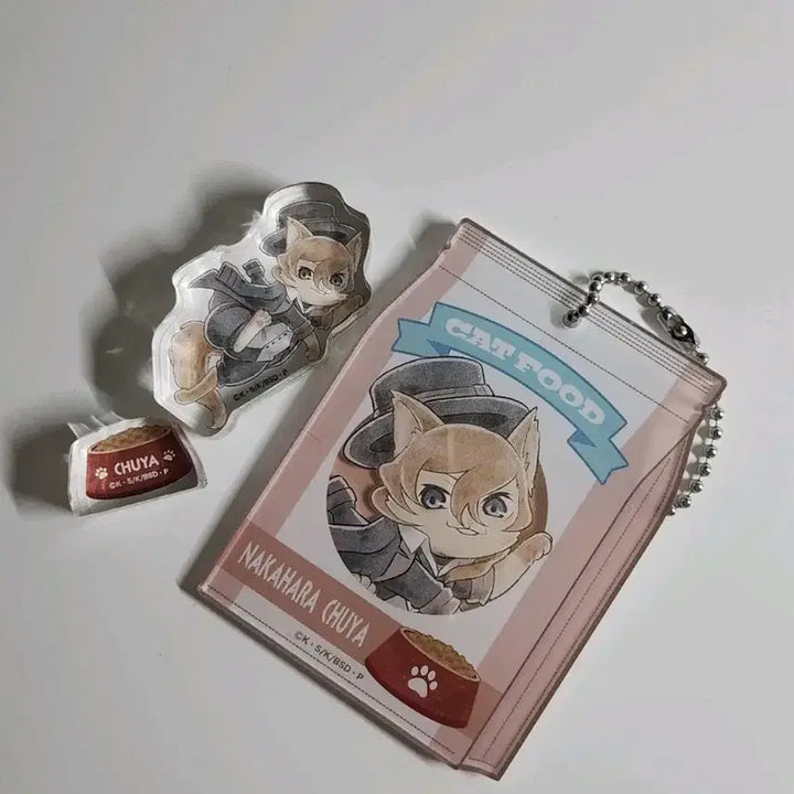 [BUNJANG] Bungo Stray Dogs Chuuya Nakahara Coro Cotto Keyring Bundle Set / 문호스트레이독스 문스독 나카하라 츄야 키링 코롯토 일괄