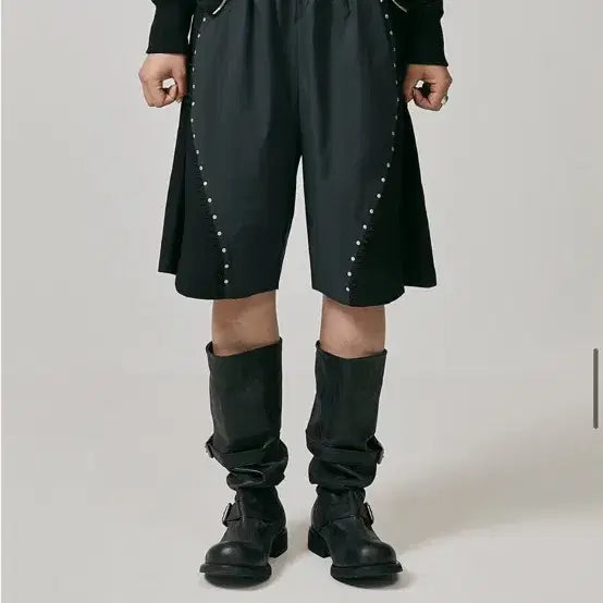 [BUNJANG] Negative Three Long Boots Waterproof Black / NEGATIVE THREE 롱 부츠 워싱블랙 (방수+쿠션)
