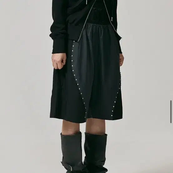 [BUNJANG] Negative Three Long Boots Waterproof Black / NEGATIVE THREE 롱 부츠 워싱블랙 (방수+쿠션)