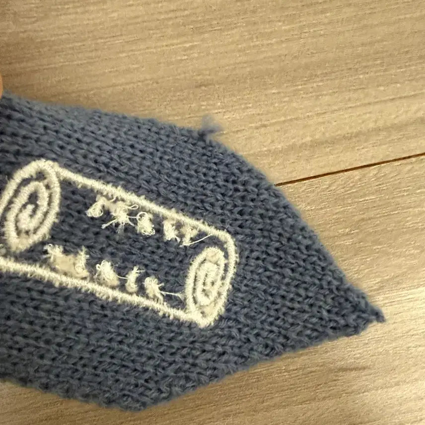 [BUNJANG] Lunakihoo Yakiimo Knit Balaclava (Blue) / 루나키후 야키이모 니트 바라클라바 (BLUE)
