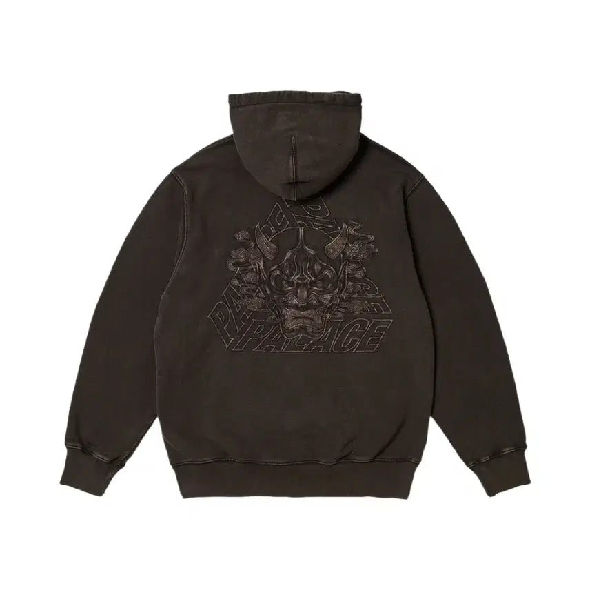 [BUNJANG] Palace Hanya Demon Hoodie Black / [L] 팔라스 한야 데몬 후드 블랙 (실착2회)