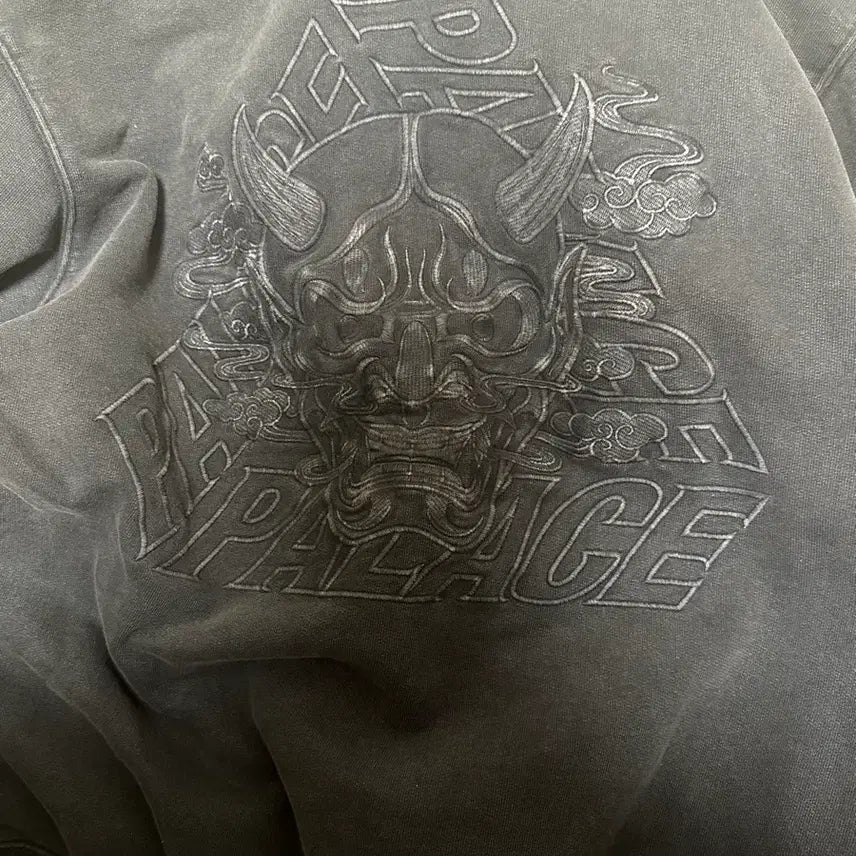 [BUNJANG] Palace Hanya Demon Hoodie Black / [L] 팔라스 한야 데몬 후드 블랙 (실착2회)
