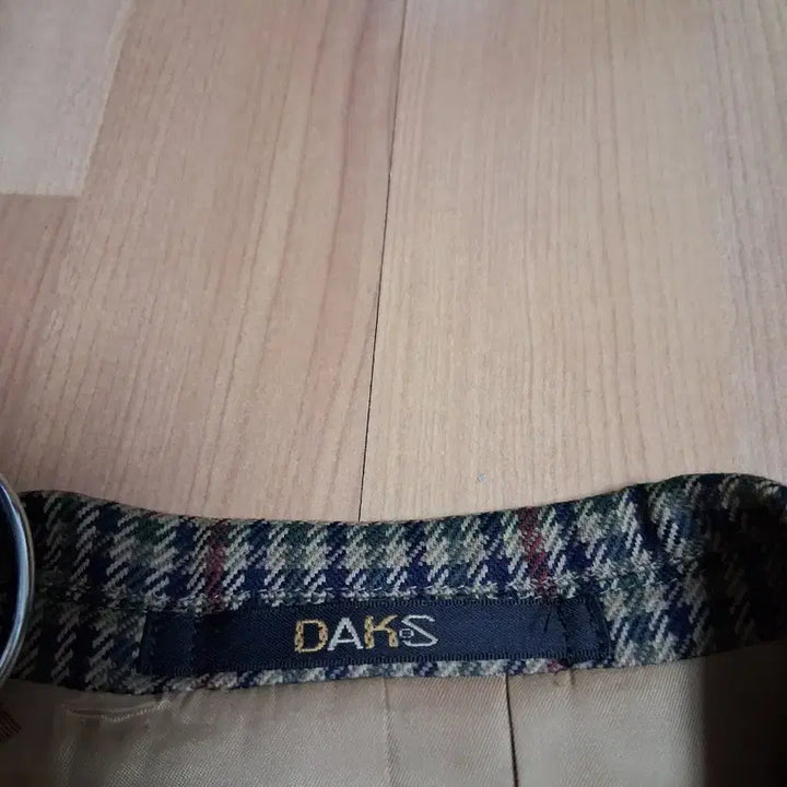 [BUNJANG] DAKS Vintage Check Jacket / 여성. 닥스DAKS 봄가을자켓55. 빈티지체크자켓