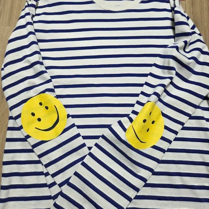 [BUNJANG] Kapital Smile Border T-shirt / kapital 스마일 보더티 5
