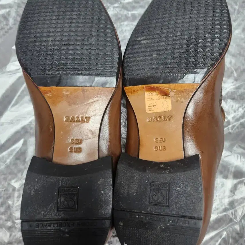[SOLD OUT] BALLY 남성 로퍼 270mm 브라운