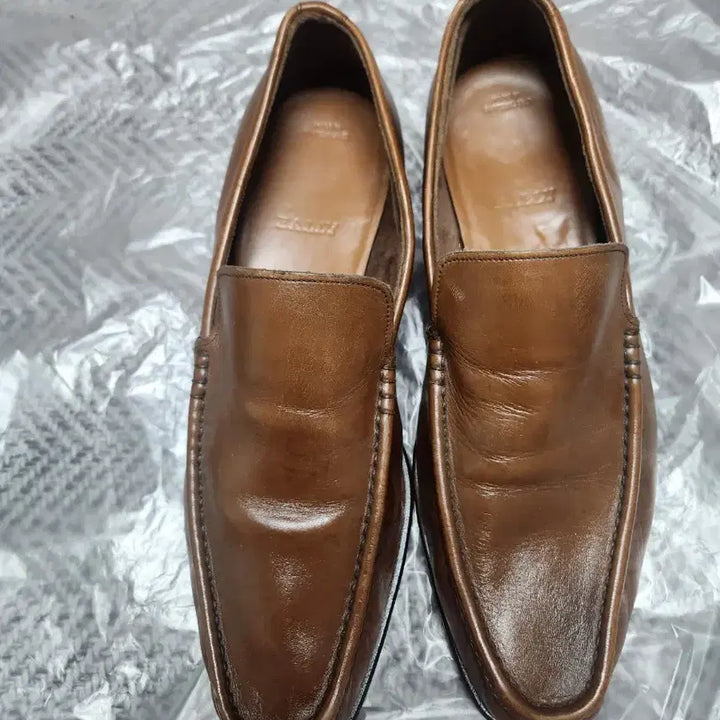 [SOLD OUT] BALLY 남성 로퍼 270mm 브라운