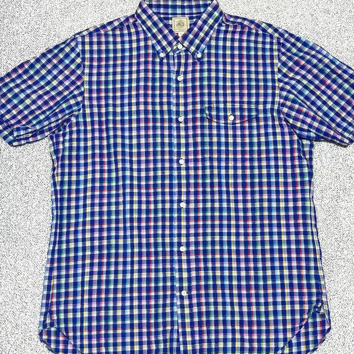 [BUNJANG] J.PRESS Madras Check Seersucker Shirt / XL)J.PRESS 제이 프레스 시어서커 마드라스 체크 셔츠