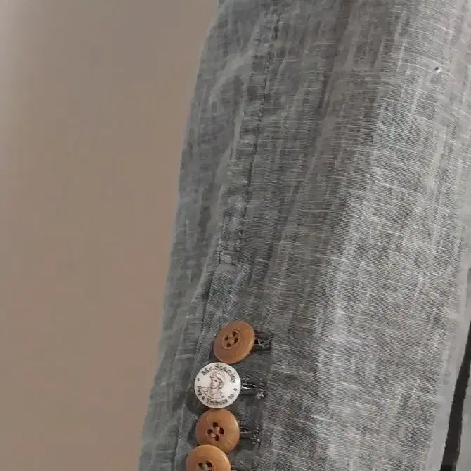 [BUNJANG] SIEG STANLEY Linen Blend Blazer Jacket / 지이크 SIEG STANLEY 린넨혼방 자켓 105 클래식 블레이저
