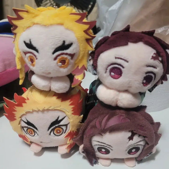 [BUNJANG] Demon Slayer Rengoku &amp; Tanjiro Doll Bundle Set / 귀멸의 칼날 렌고쿠/탄지로 인형 세트