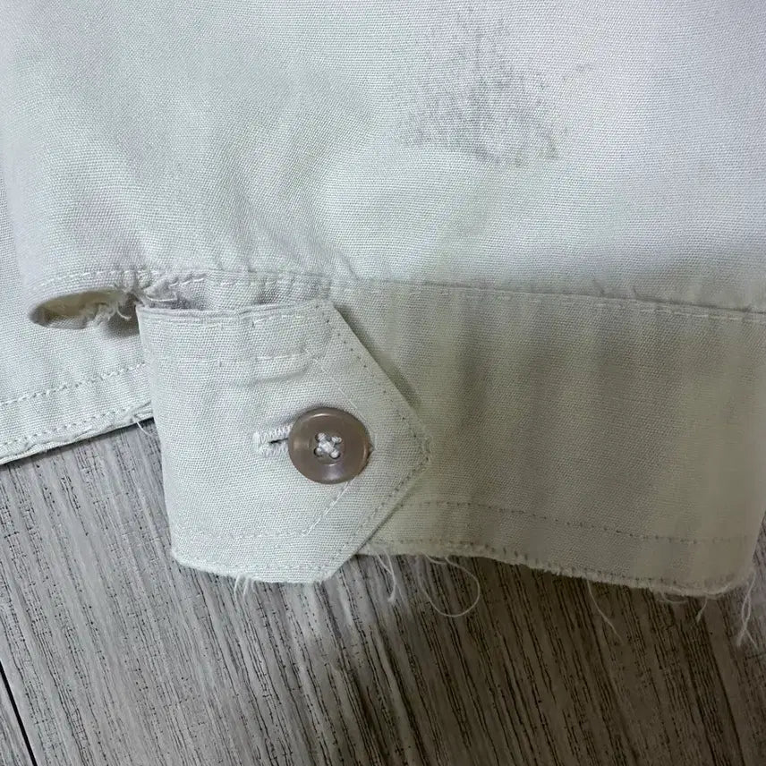 [BUNJANG] Champion Notre Dame University Vintage White Jacket / 빈티지 챔피온 노트르담 대학교 화이트 자켓
