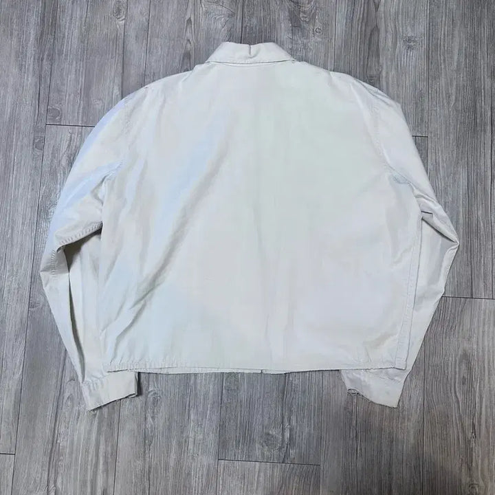 [BUNJANG] Champion Notre Dame University Vintage White Jacket / 빈티지 챔피온 노트르담 대학교 화이트 자켓