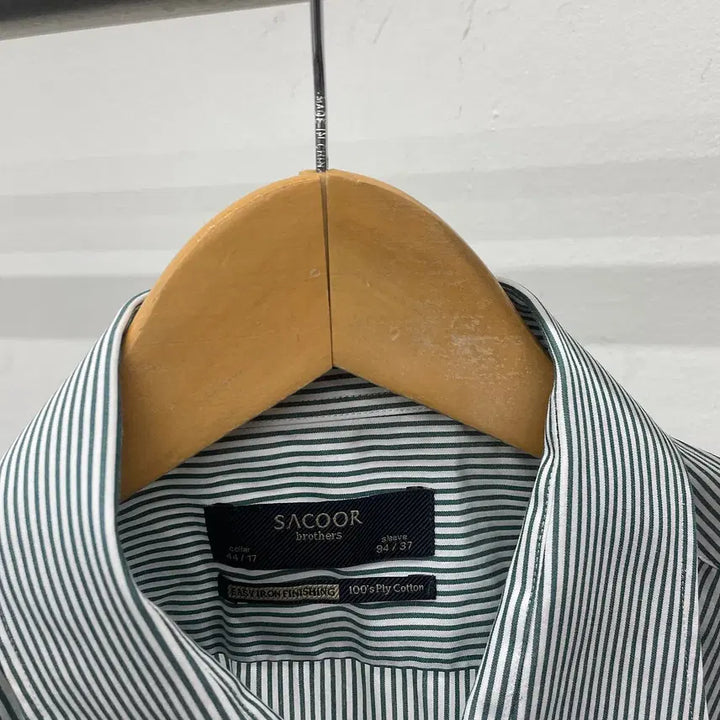 [BUNJANG] Sartor Brothers Shirt (Size 110-115) / 빅사이즈110~115)사코르 브라더스 셔츠