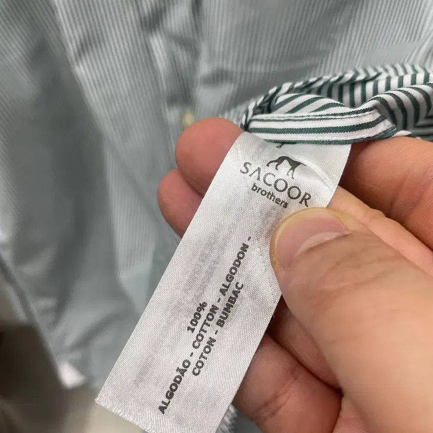 [BUNJANG] Sartor Brothers Shirt (Size 110-115) / 빅사이즈110~115)사코르 브라더스 셔츠