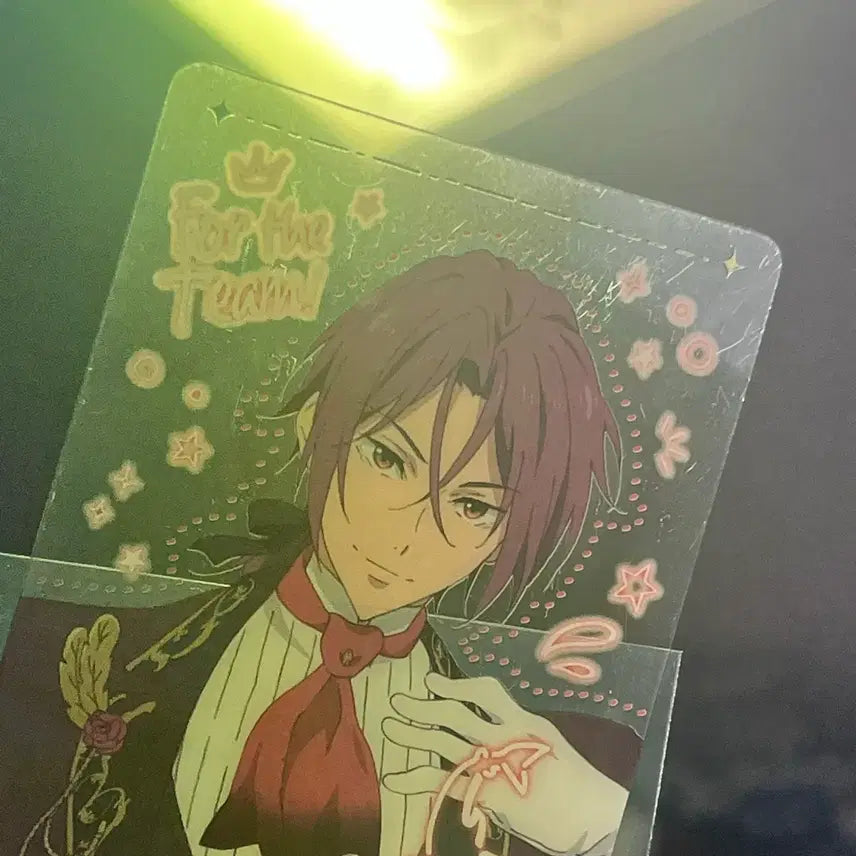 [BUNJANG] Free! Matsuoka Rin Clear Card / 프리 Free! 코코스 콜라보 마츠오카 린 클리어카드