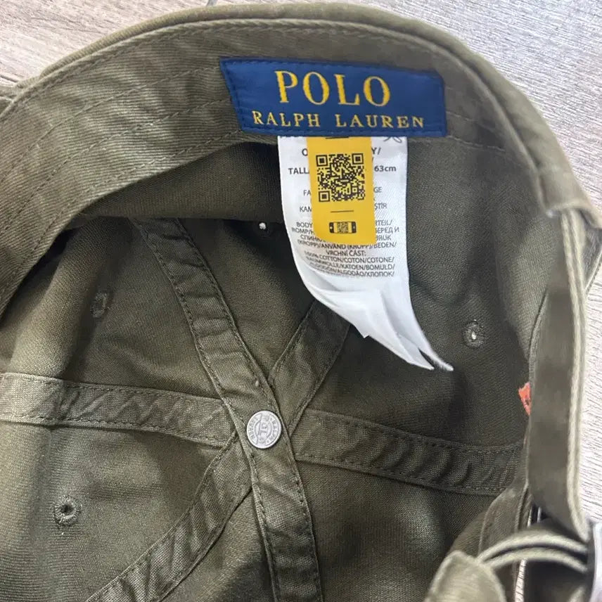[SOLD OUT] 폴로카키색모자