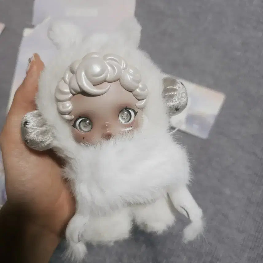 [SOLD OUT] 스컬판다 빛의 정원 안개 미스트 인형 키링