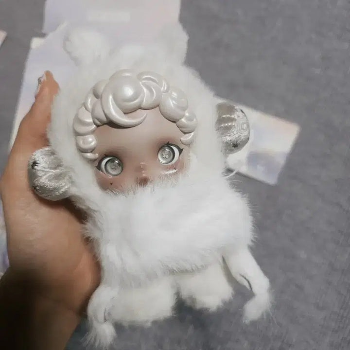 [SOLD OUT] 스컬판다 빛의 정원 안개 미스트 인형 키링