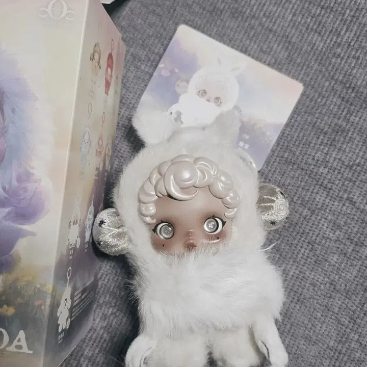 [SOLD OUT] 스컬판다 빛의 정원 안개 미스트 인형 키링