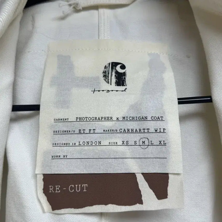 [BUNJANG] Carhartt x Toogood Photographer Michigan Coat / 칼하트 x 투굿 toogood 미시간 코트 (오버사이즈)