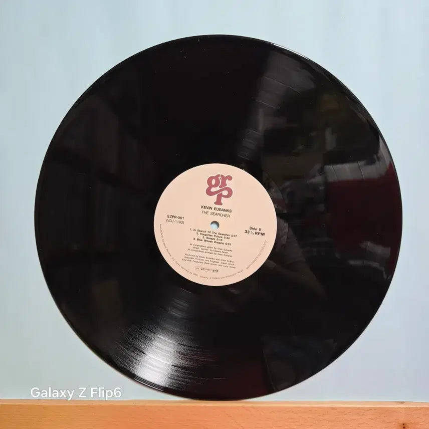 [BUNJANG] Kevin Eubanks The Searcher LP Vinyl Record / 케빈 유뱅크스 Kevin Eubanks LP 음반 The Searcher
