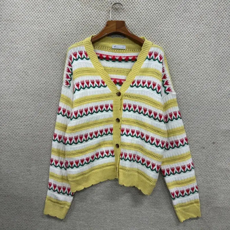 [SOLD OUT] 빈티지 니트 가디건 100 M14829