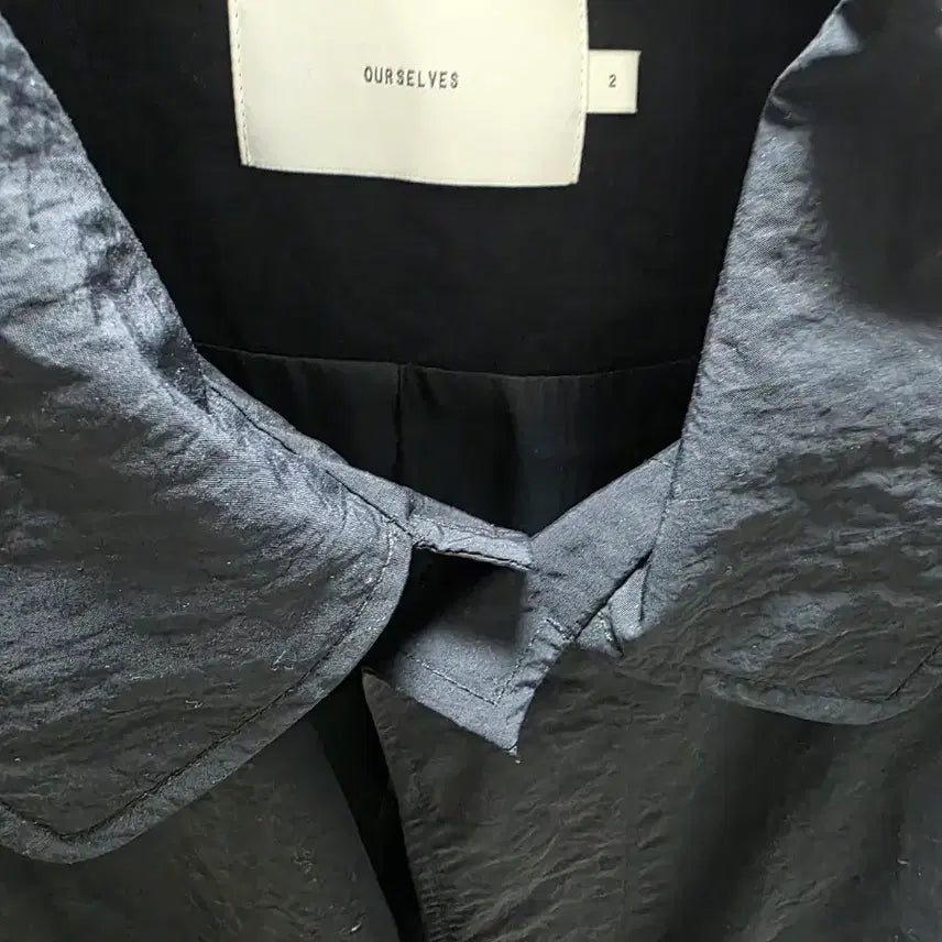 [BUNJANG] Ourselfs Nylon Mac Coat (Size 2) / 아워셀브스 나일론 맥코트 2사이즈 (100 ~ 105)