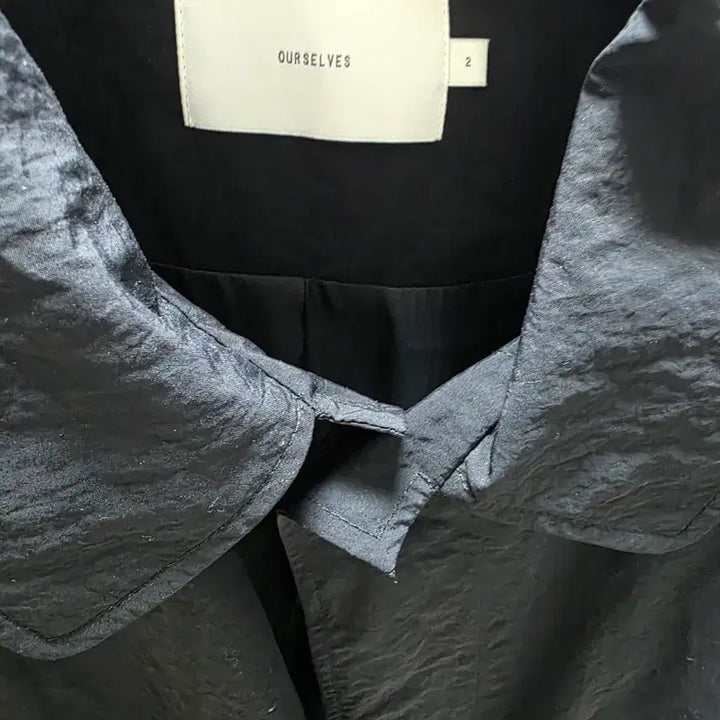 [BUNJANG] Ourselfs Nylon Mac Coat (Size 2) / 아워셀브스 나일론 맥코트 2사이즈 (100 ~ 105)