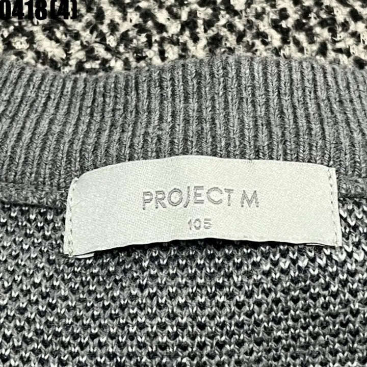 [BUNJANG] Project M Knit Sweater (Size 105) / 프로젝트 M 니트 스웨터 105 | 0418 [4]