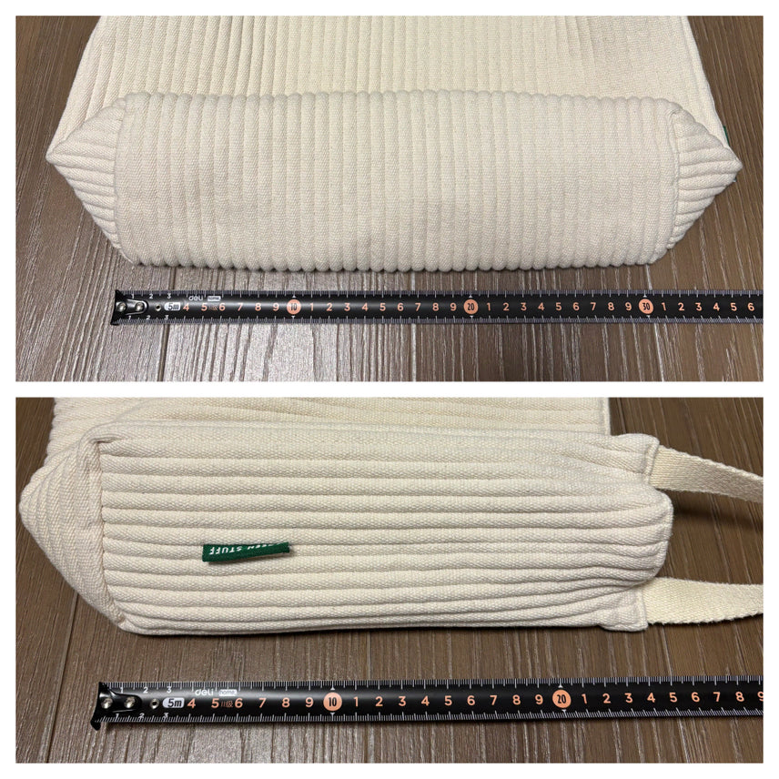 [BUNJANG] Greenstuff &amp; Brown Corduroy Eco-Friendly Tote Bag Bundle Set / (일괄) 그린스터프 골지 코듀로이 에코백 쇼퍼백 캔버스백 토트백 텀블러백