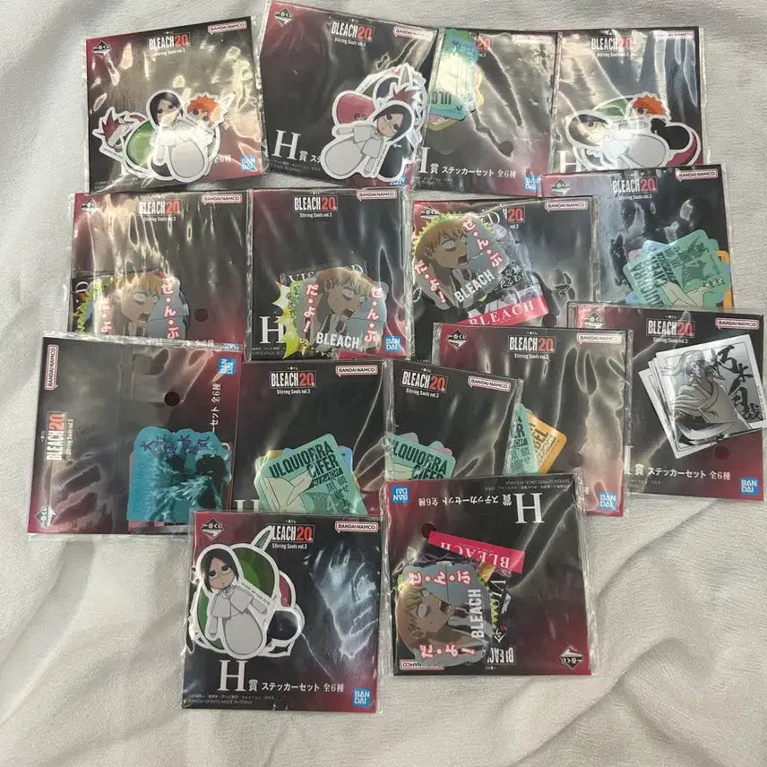 [BUNJANG] Bleach Ichiban Kuji H Sticker Pack / 블리치 제일복권 h상 스티커팩