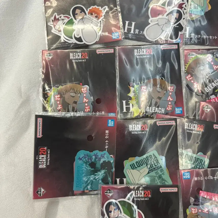 [BUNJANG] Bleach Ichiban Kuji H Sticker Pack / 블리치 제일복권 h상 스티커팩
