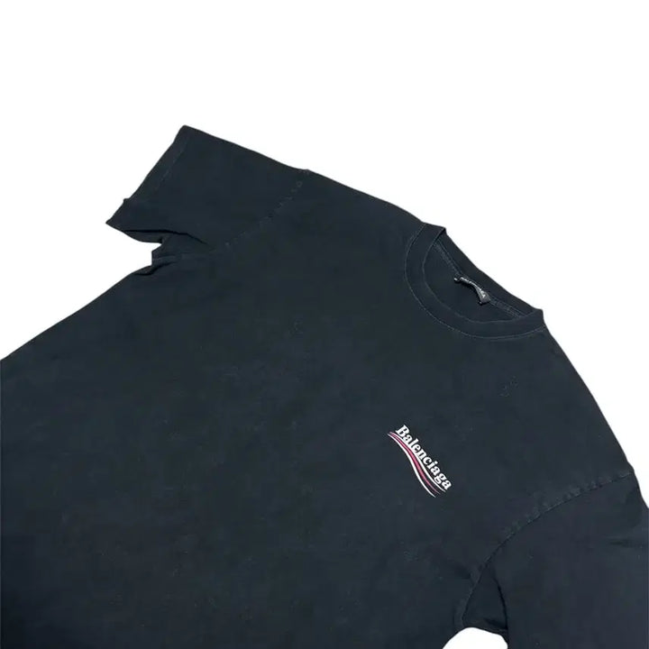 [SOLD OUT] [정품] 발렌시아가 웨이브 로고 반팔티 L
