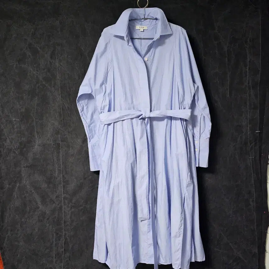 [SOLD OUT] 55~77)코스 COS 셔츠 여성 롱 원피스
