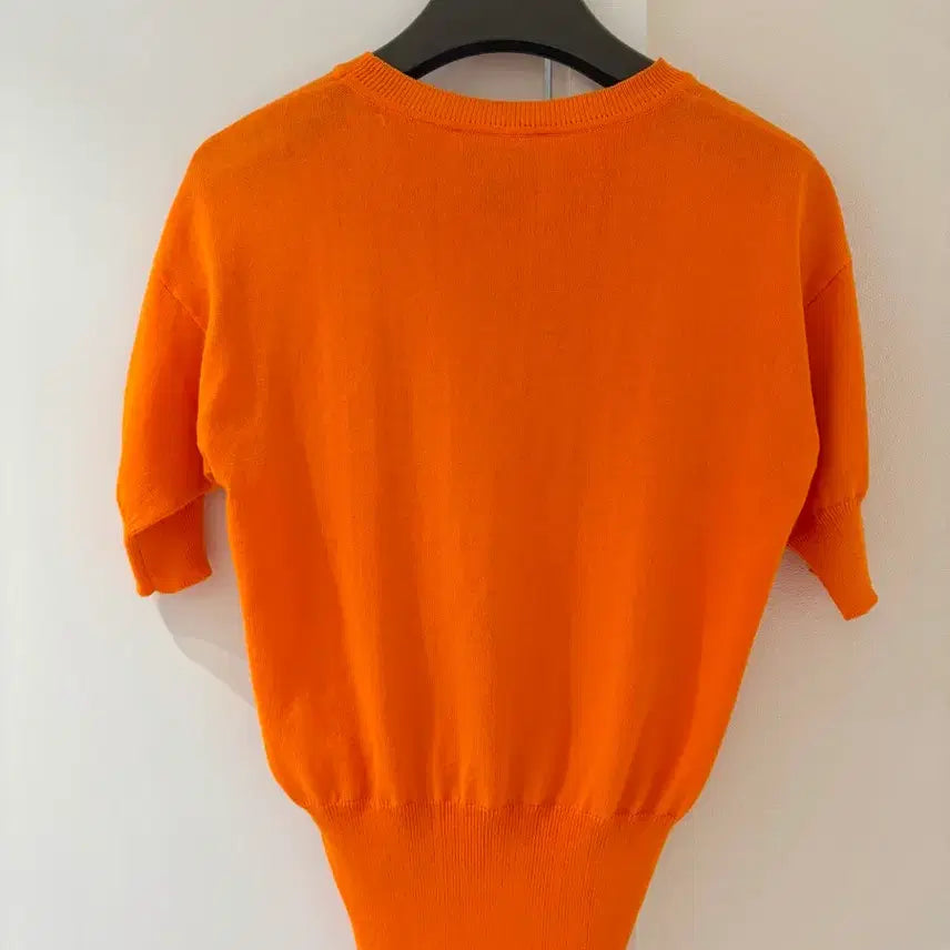 [BUNJANG] Vivienne Westwood Cotton Knit Top / [공홈구매/XS] 비비안웨스트우드 반팔 니트