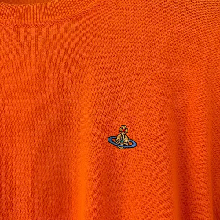 [BUNJANG] Vivienne Westwood Cotton Knit Top / [공홈구매/XS] 비비안웨스트우드 반팔 니트