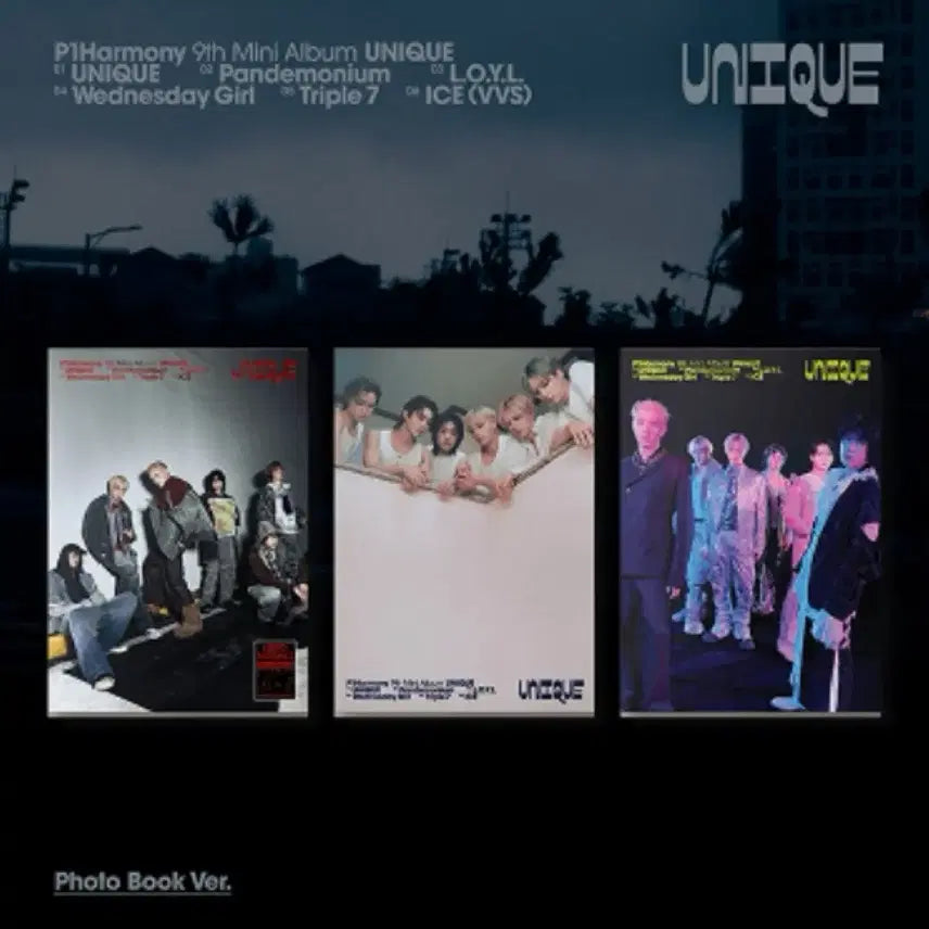 [BUNJANG] P1Harmony UNIQUE Sealed Album / 피원하모니 UNIQUE 미개봉 앨범