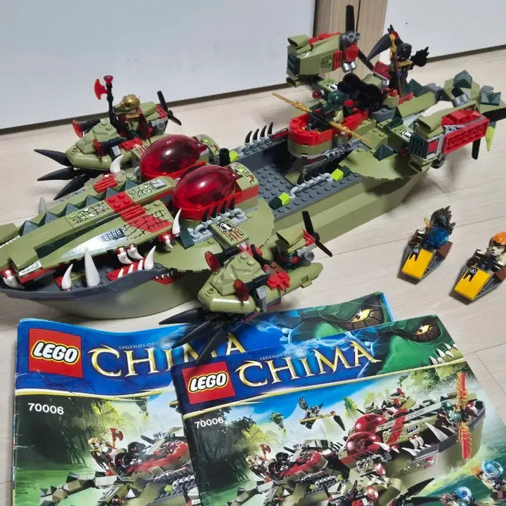 [BUNJANG] Lego Chima Crocodile Command Ship 70006 / 레고 키마 악어전함 70006