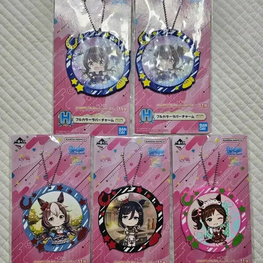 [BUNJANG] Uma Musume Acrylic Stand and Rubber Keyring Set / 우마무스메 아크릴 스탠드, 러버 키링 세트