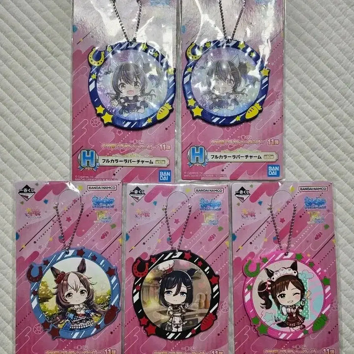 [BUNJANG] Uma Musume Acrylic Stand and Rubber Keyring Set / 우마무스메 아크릴 스탠드, 러버 키링 세트